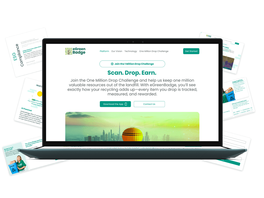 eGreen Badge recycling app project