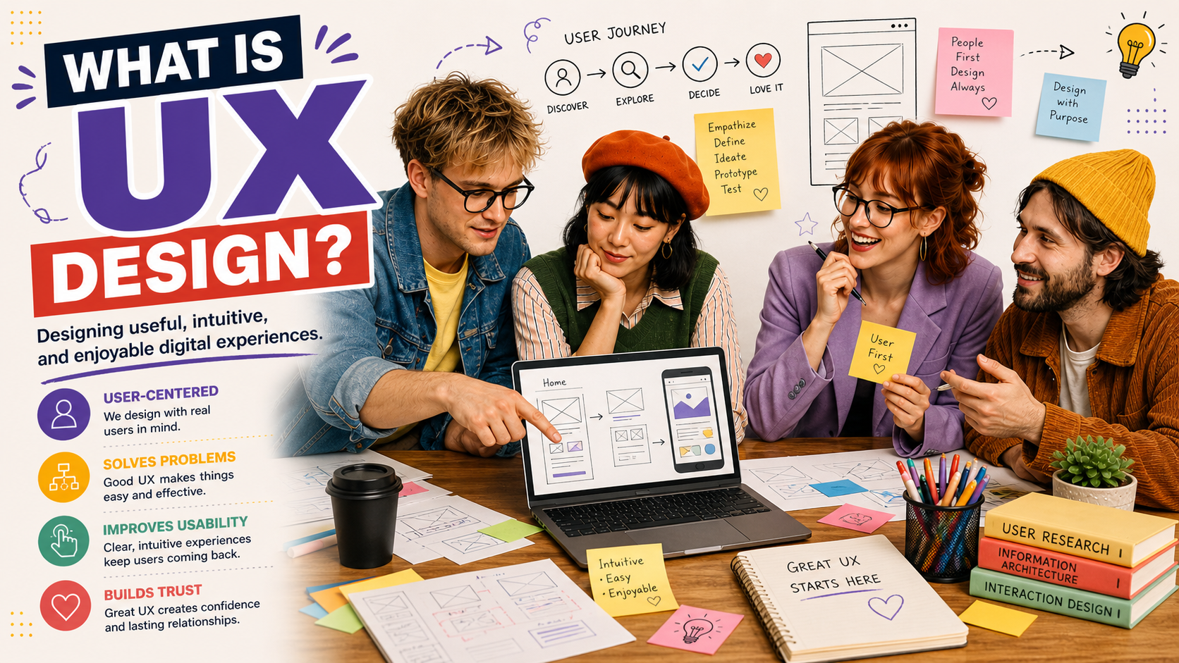 UX design definition: 7 Powerful UX Basics Explained