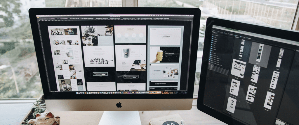 Website vs Template comparison for business websites